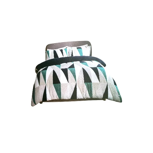 Geo Triangle Teddy Bed Set