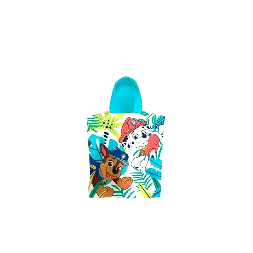 Paw Patrol Poncho Beach Towel