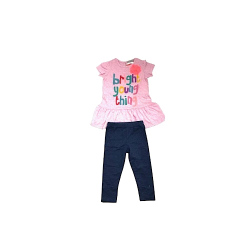 Ex-Chain Store Girls Leggings Outfit Set