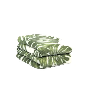 Tropical Leaf Throw Blanket For Sofa