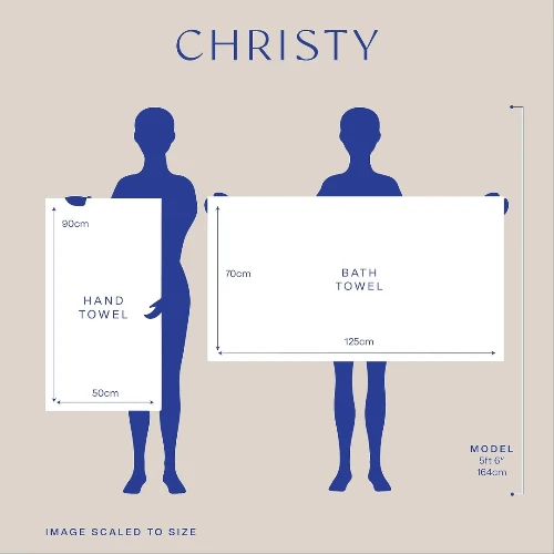 Christy Antalya Large Bath Towels 