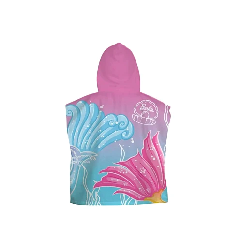 Barbie Princess Poncho Beach Towel