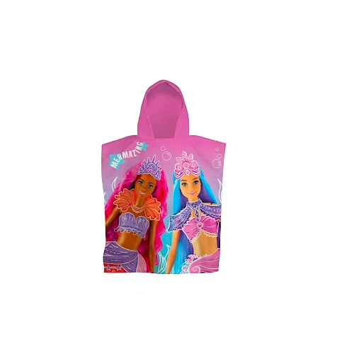 Barbie Princess Poncho Beach Towel