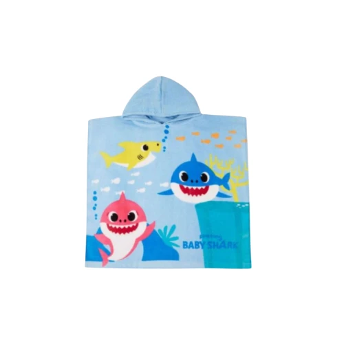 Baby Shark Hooded Beach Towel