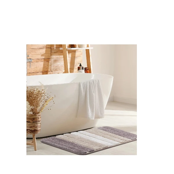 Piccocasa Striped Bath Mat