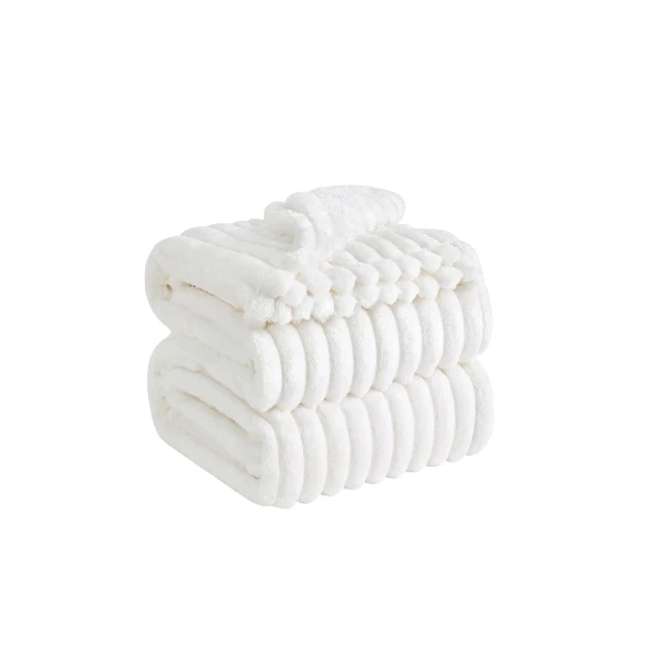 Bedsure Fluffy Fleece Throw Blanket for Sofa