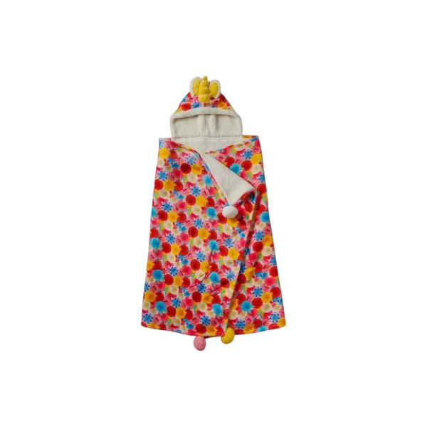 Toy Story Butter cup Hooded Throw Blanket for sofa 