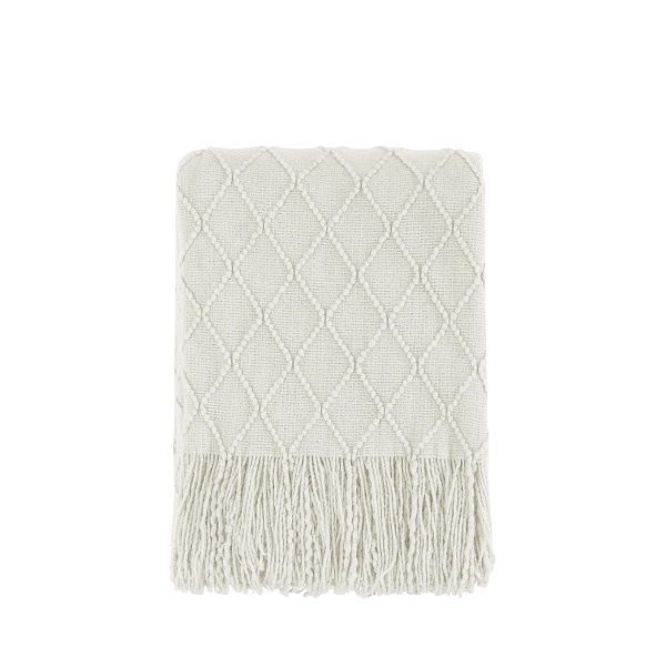 Bourina textured Throw Blanket for Sofa