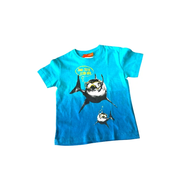 EX-Chain Store Kids Shark T-Shirt