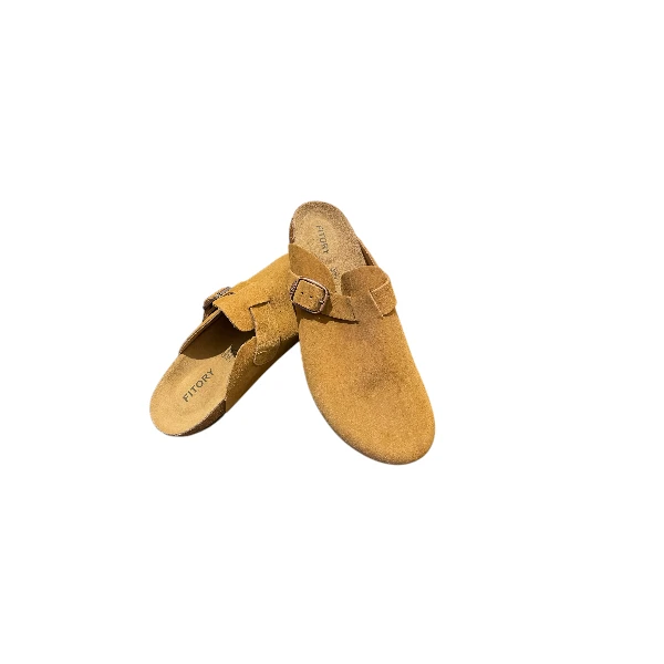 Suede Clogs