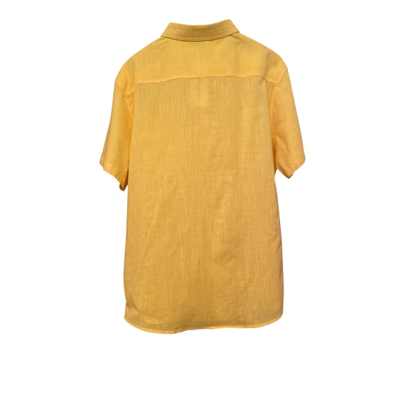 Men's Casual Yellow Shirt