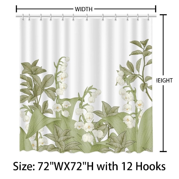 Floral Shower Curtain