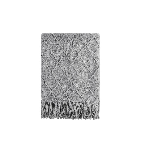 Bourina textured Throw Blanket for Sofa