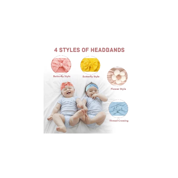 Uwiyo Baby Headbands for Girls