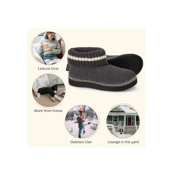 EverFoams Women's Bootie Slippers 