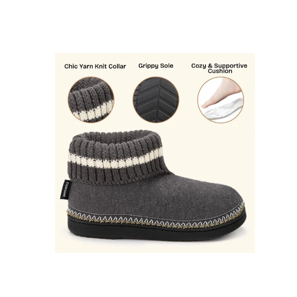 EverFoams Women's Bootie Slippers 