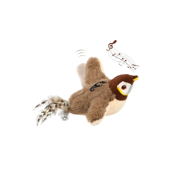 Nepfaivy Cat Toys Flapping Bird 