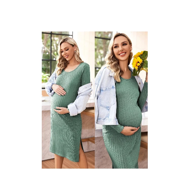 Ekouaer Maternity Dress