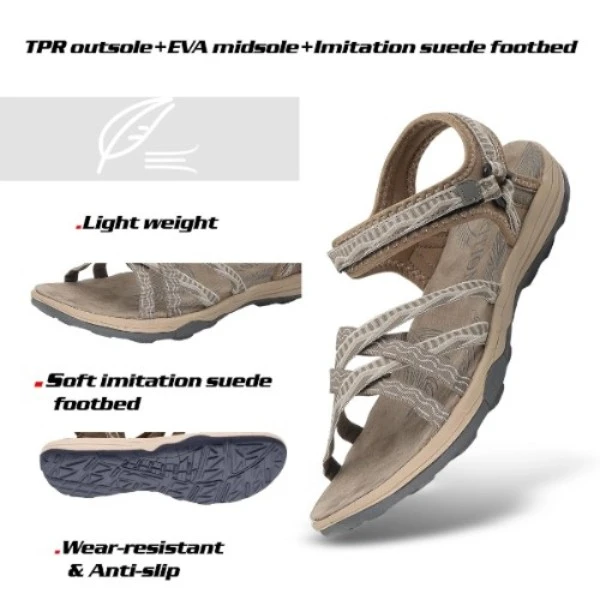 GRITION Women Hiking Sandals