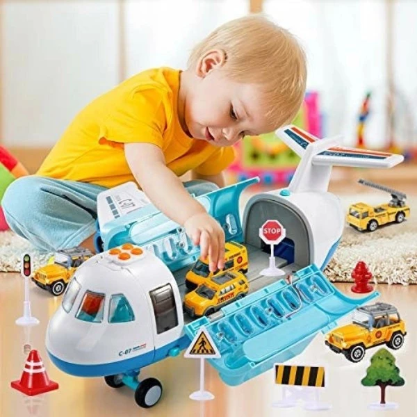 Temi Storage Transport Plane Toy Set