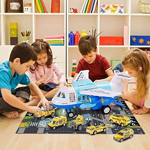Temi Storage Transport Plane Toy Set