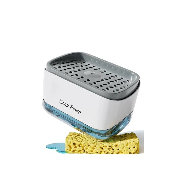 ThinkTex Kitchen Sink Soap Dispenser with Sponge Holder