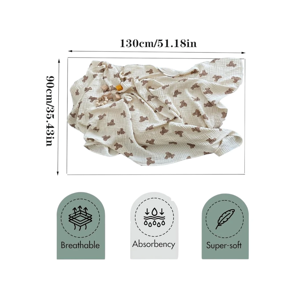 JEHANOIRY Baby Swaddle Blanket 