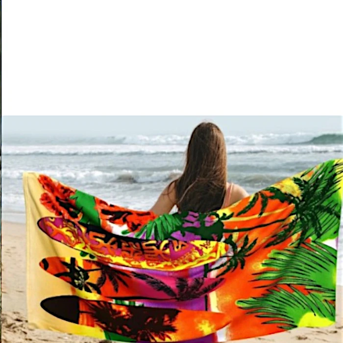  Skateboard Beach Towel