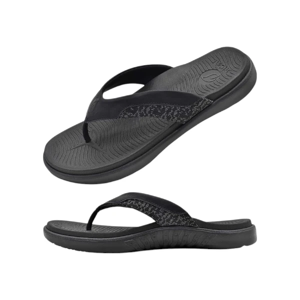 Oncai Men's Orthotic Flip Flops 