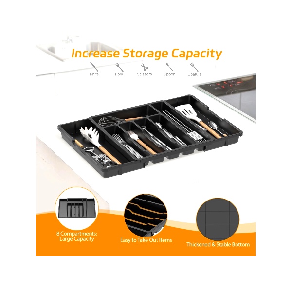 iDavosic.ly Cutlery Drawer Organiser
