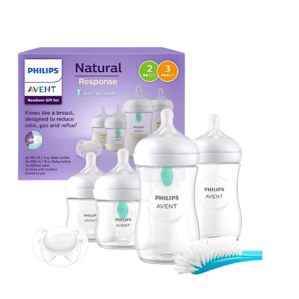 Philips Avent AirFree Vent Baby Bottle Newborn Gift Set