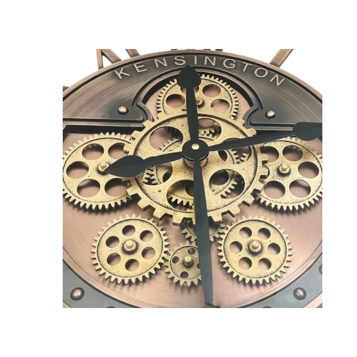 Dorboker Real Moving Gears Wall Clock 