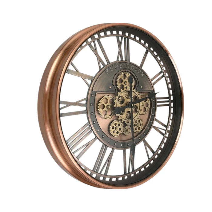 Dorboker Real Moving Gears Wall Clock 