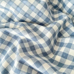 Ruccit Blue Gingham Duvet Cover 