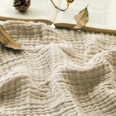 EMME Cotton Throw Blanket