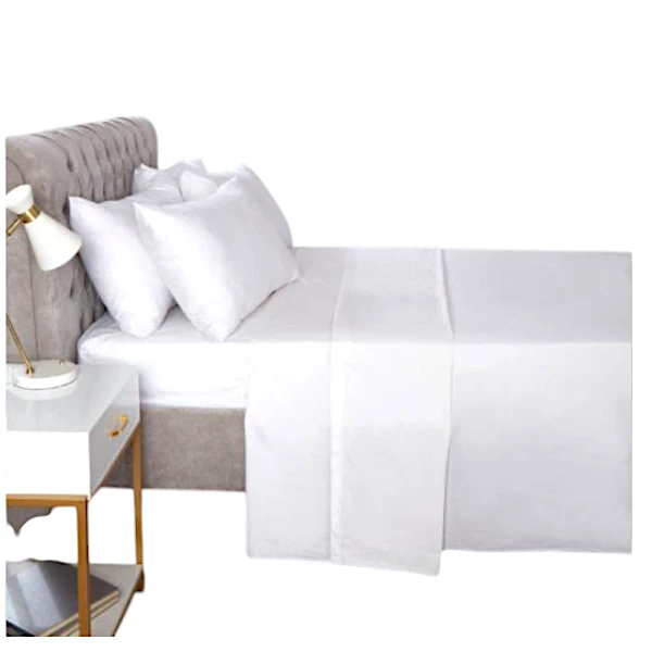 Luxury Super Soft Percale Extra Deep Fitted Bed Sheet 