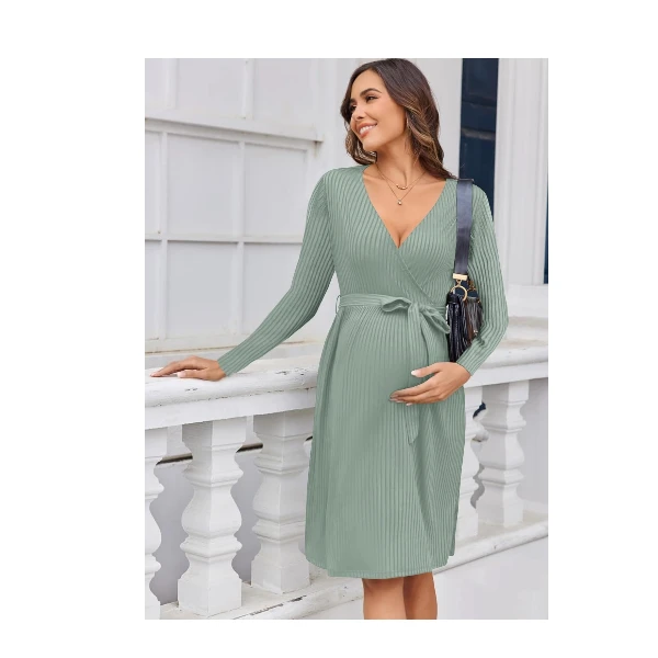 Tiorhooe Maternity Nursing Dress 