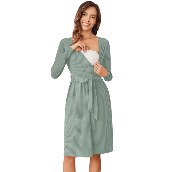 Tiorhooe Maternity Nursing Dress 
