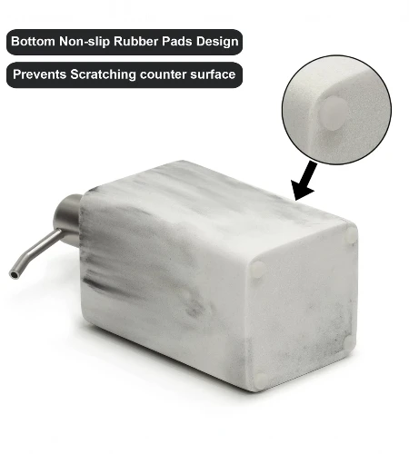 Suanti Premium Resin Stone Soap Dispenser 