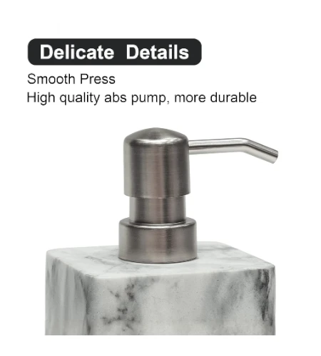 Suanti Premium Resin Stone Soap Dispenser 