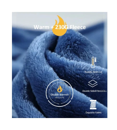 Women's Fluffy Fleece Star Pyjamas Set