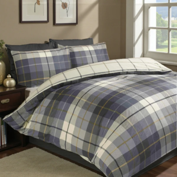 Rapport So Soft Lomond Check Blue