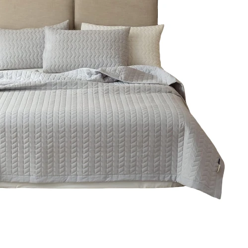 Lunoroey Soft Microfiber Lightweight Quilted Bedspread Coverlet
