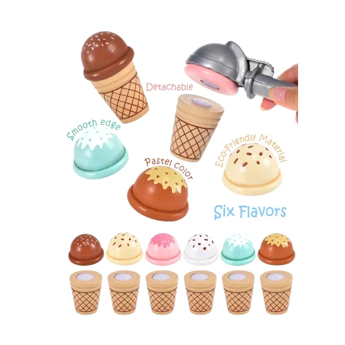 Wooden Ice Cream Toys