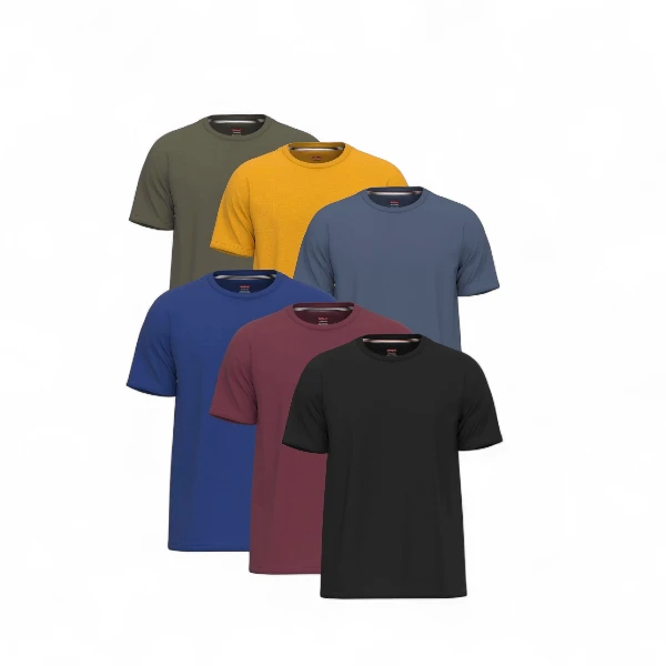 Men's short sleeve T- Shirt Crew Neck