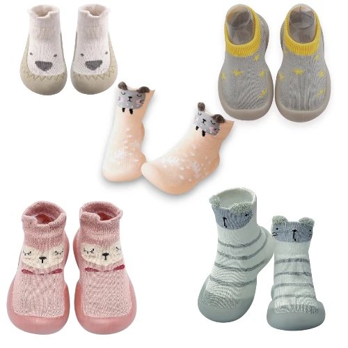 Baby & Toddler Unisex First Walking Shoe Sock