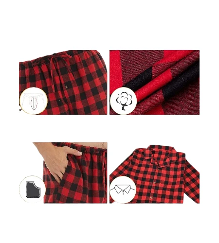 Men's Pyjama Set  Soft Flannel