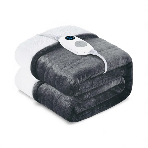 Warmrest Electric Heated Throw Blanket For Sofa