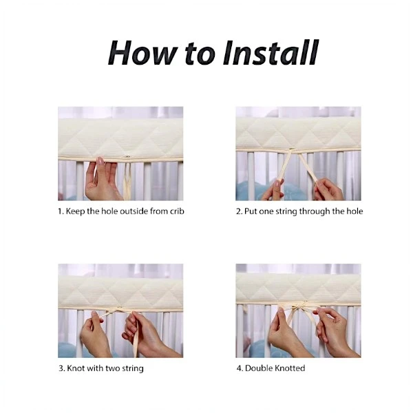 Angloria Cot Rail Covers for Teething