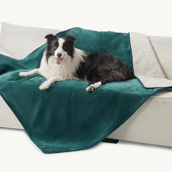 LE SURE Waterproof Fleece Blanket Washable 